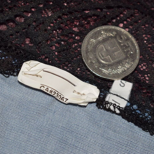 Elisa Cavaletti Shirt Jeans Women size S used, lace details