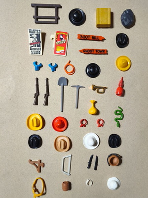 Playmobil Western 3 Set like new