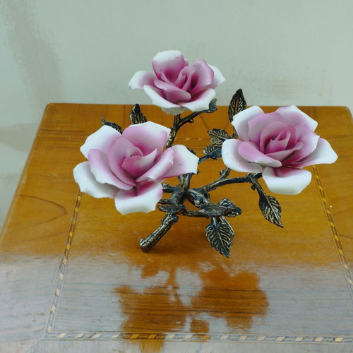 Decorative rose flowers like new