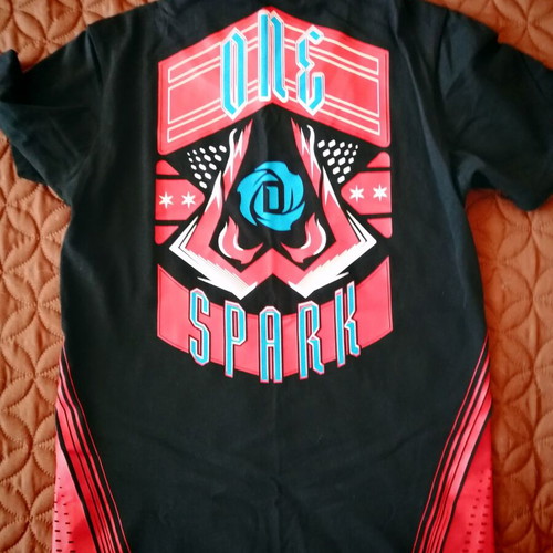 NBA Adidas Derrick Rose t-shirt used, size S