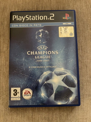 Uefa Champions League 2006-2007 παιχνίδι PlayStation 2 μεταχειρισμένο, πλήρες