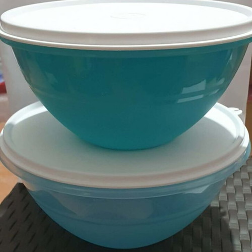 Tupperware colorful containers 1.2 l, set of 2, new