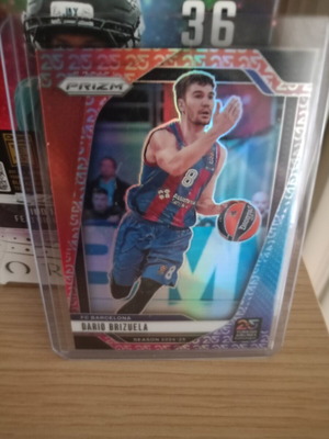 Dario Brizuela Barcelona basketball card like new