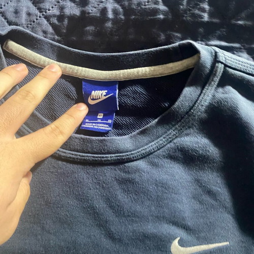 Nike Crewneck vintage used, size XL, blue
