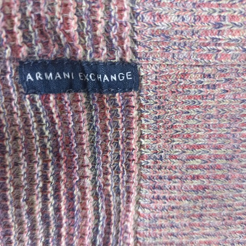 Armani Exchange men's cardigan like new, size M, pink and purple