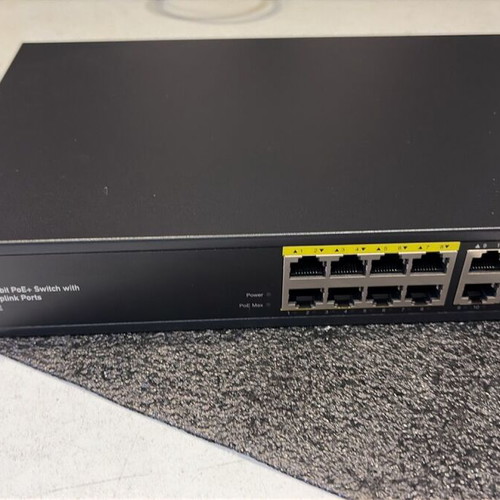 Cudy GS1010PE V2.0 10 Port Switch with 8x1G PoE+2x1G Mbps Ports like new