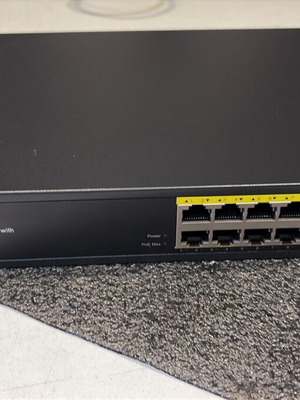 Cudy GS1010PE V2.0 10 Port Switch with 8x1G PoE+2x1G Mbps Ports like new