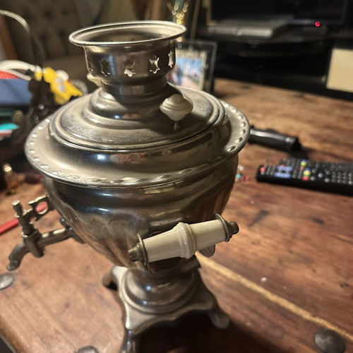 Vintage Russian samovar used, dated 70s to 80s