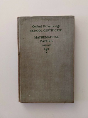 Vintage Cambridge collectible book used