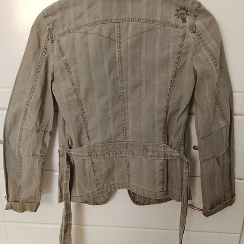 Attrattivo women's jacket used, khaki, medium size
