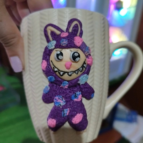 Polymer clay mug new