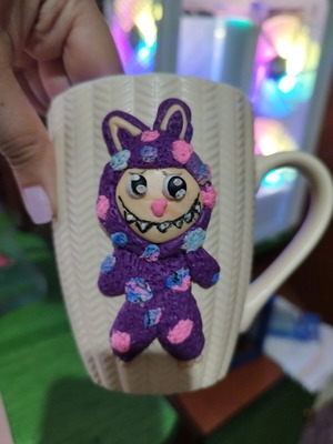 Polymer clay mug new