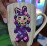 Polymer clay mug new