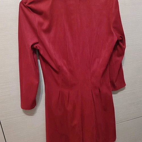 Bershka one-piece jumpsuit new, size M, burgundy