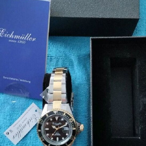 Eichmüller 1950 Premium Bi-Tone Men's Diver Watch, 20 ATM