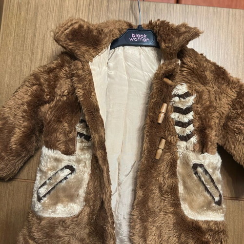 Fur coat like new for child up to 4 years old