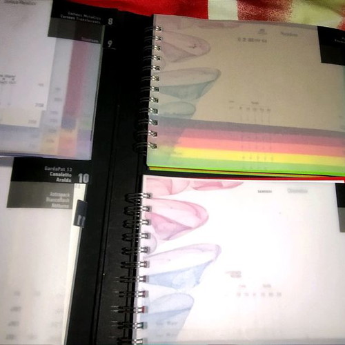 Sample book of special papers used