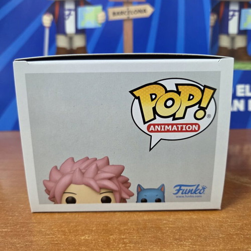 Funko Pop Animation Natsu with Happy figure new