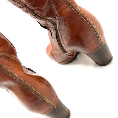 Hispanitas brown leather boots used