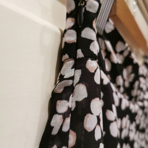Bershka mini skirt used with floral pattern