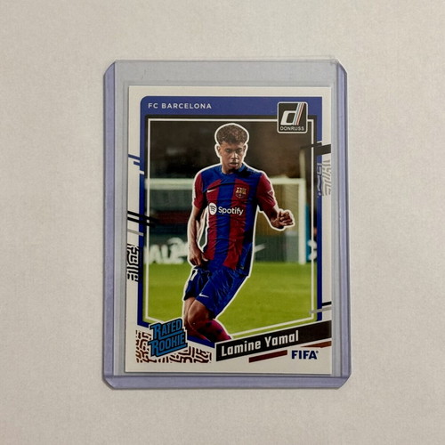 Lamine Yamal Panini 2023-24 Donruss FIFA Rated Rookie Card new