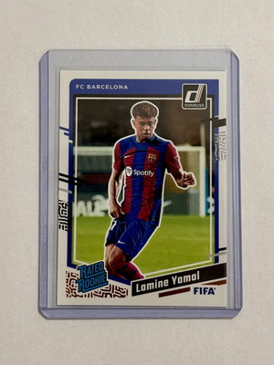 Lamine Yamal Panini 2023-24 Donruss FIFA Rated Rookie Card new