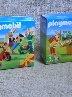 Playmobil 4458 + 4459 Easter Bunnies sealed, pack of 2