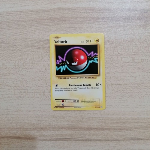 Voltorb Pokémon card Evolutions 2016 near mint