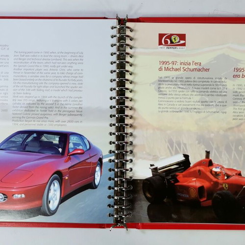 Ferrari 60th Anniversary Set of 2 Albums like new