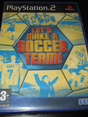 Sega Let's Make a Soccer Team Sony PS2 καινούργιο σφραγισμένο