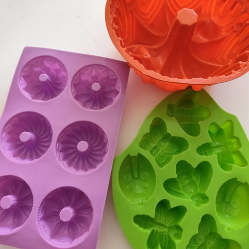 Silicone Molds like new, set of three