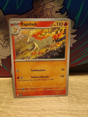 Rapidash (TEF 027) like new
