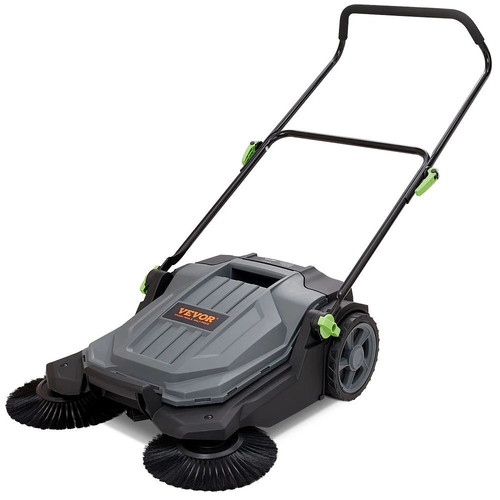 Vevor Manual Sweeper with 18.9 Lt Container