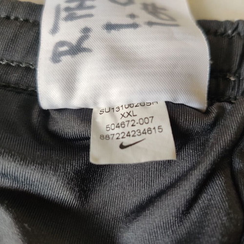 Σορτσάκι τρεξίματος Nike Dri-Fit μεταχειρισμένο, γκρι-πορτοκαλί, μέγεθος XXL