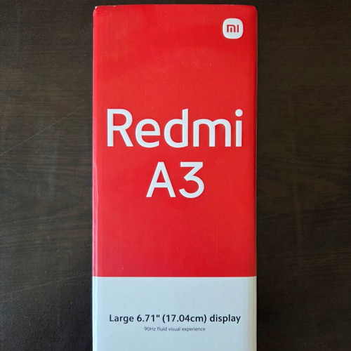 Xiaomi Redmi A3 3/64 DS smartphone like new, midnight black