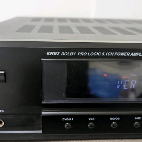 Bench KH02 Dolby Pro Logic 5.1 amplifier used, vintage