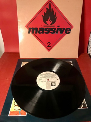 Massive Attack Blue Lines LP used, 1991, trip hop classic