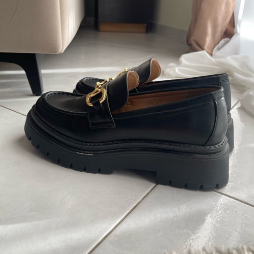 About you moccasins size 39 used, black
