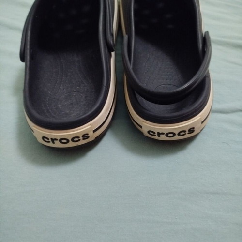 Crocs Crocband sandals like new, size 46-47, black