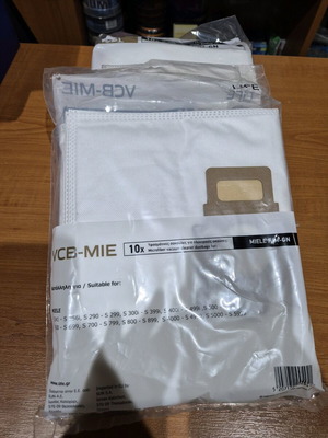 Miele FJM-GN vacuum cleaner bags new, 2 packs of 10 pieces