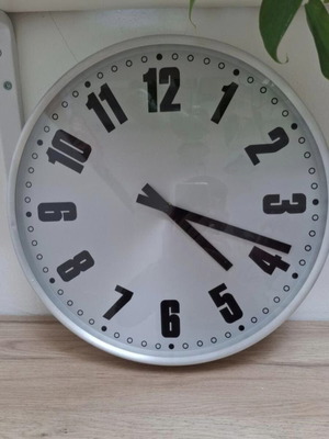 Ikea vintage aluminium kitchen clock
