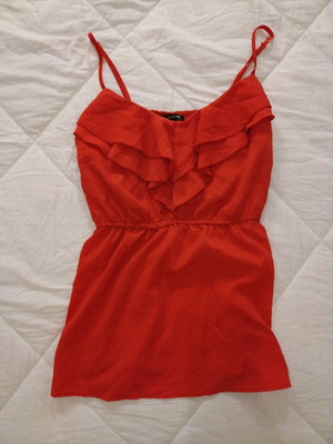 Red blouse large size