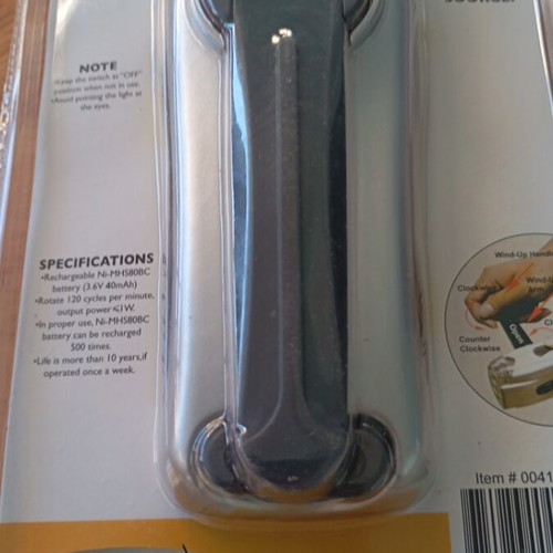 Led flashlight new with dynamo mechanism and 3 LEDs