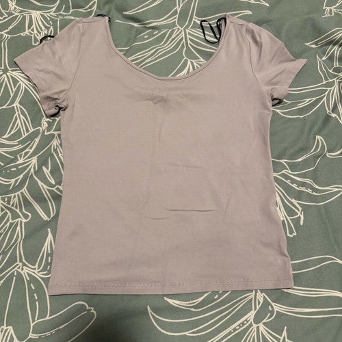 Fitted gray blouse H&M new, size small