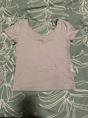 Fitted gray blouse H&M new, size small