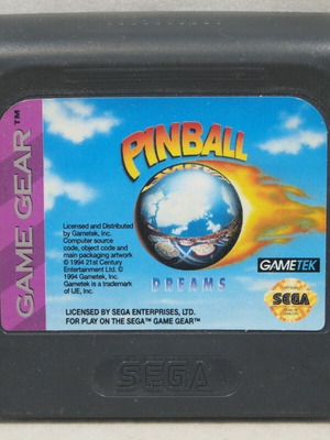 2 ΠΑΙΧΝΙΔΙΑ SEGA GAME GEAR ( PINBALL DREAMS & TAILS ADVENTURE _