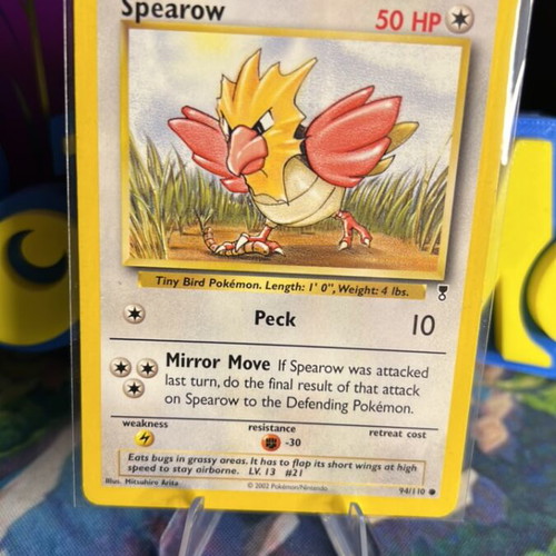 Spearow LC Pokemon card vintage NM condition