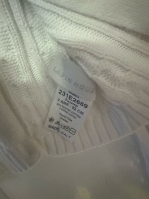 Πλεχτή ζακέτα Lapin για κορίτσι 2-3 ετών σαν καινούργιο