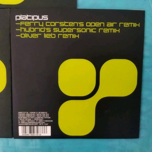Platypus CD single σε άριστη κατάσταση, ηλεκτρονική μουσική