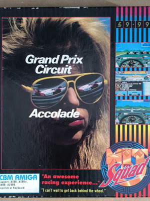 Grand Prix Circuit Amiga σαν καινούργιο, πλήρες στο κουτί